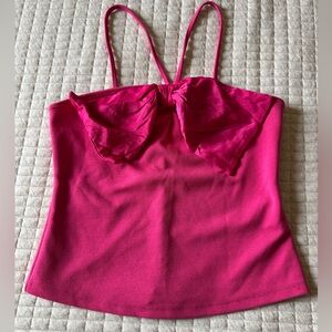 Maeve Fuchsia Bow Detail Camisole